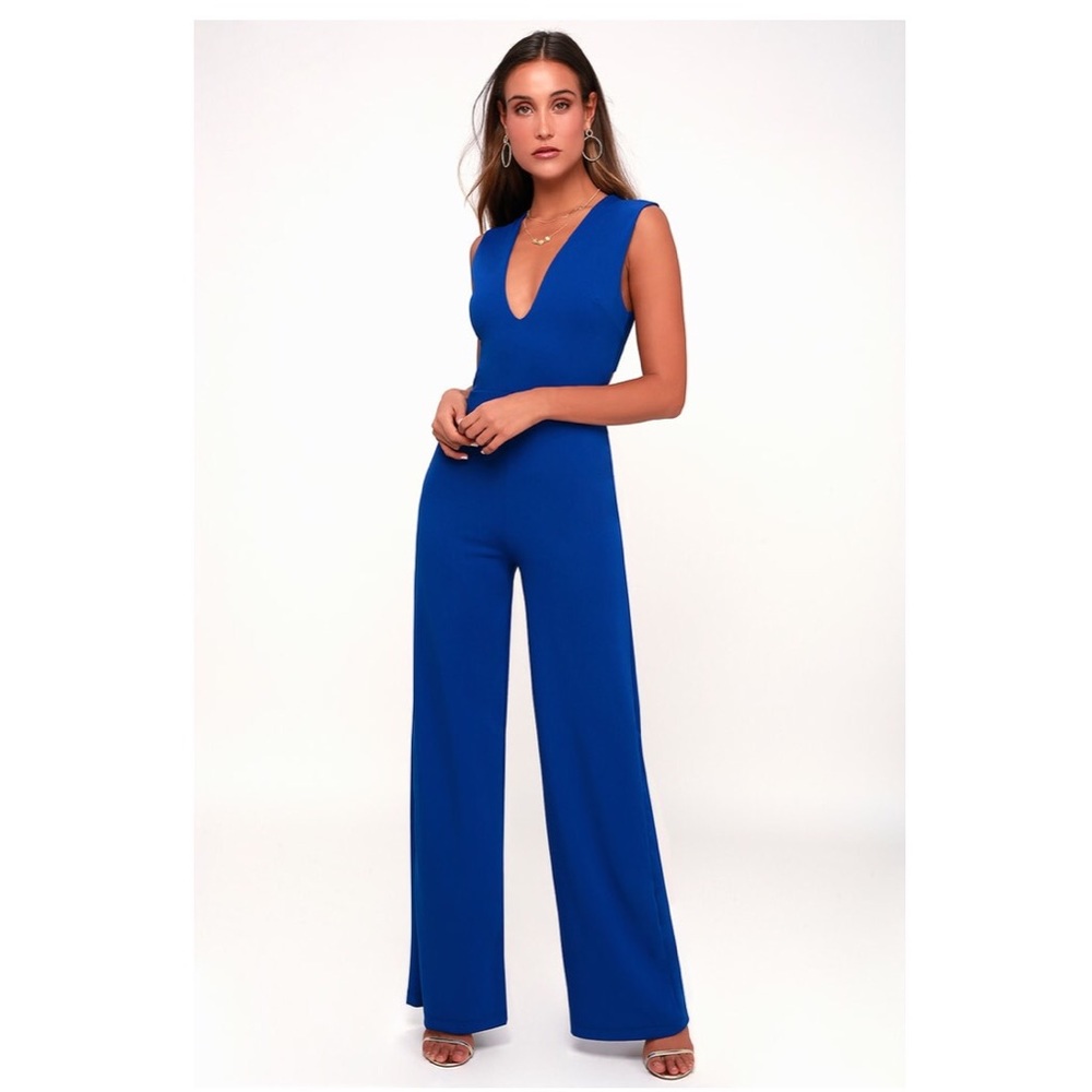 Lulu’s Blue Jumpsuit